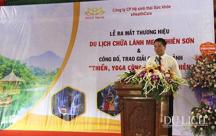 Chủ tịch HĐQT Đỗ Minh Hùng phát biểu tại lễ ra mắt